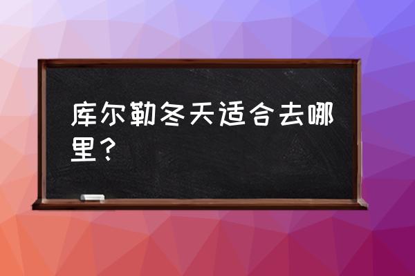 轮台县胡杨林一日游 库尔勒冬天适合去哪里？