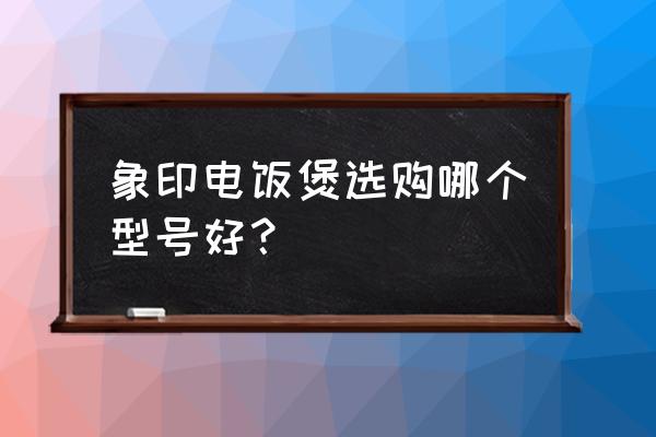 中国十大美湖排行榜 象印电饭煲选购哪个型号好？