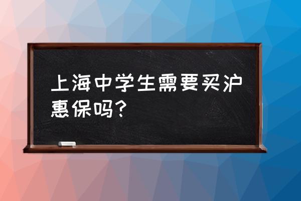 上海初中生适合玩的地方 上海中学生需要买沪惠保吗？