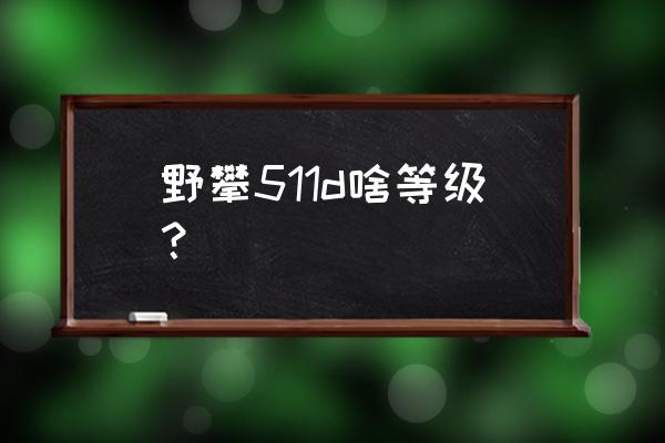 攀岩难度等级对照表 野攀511d啥等级？